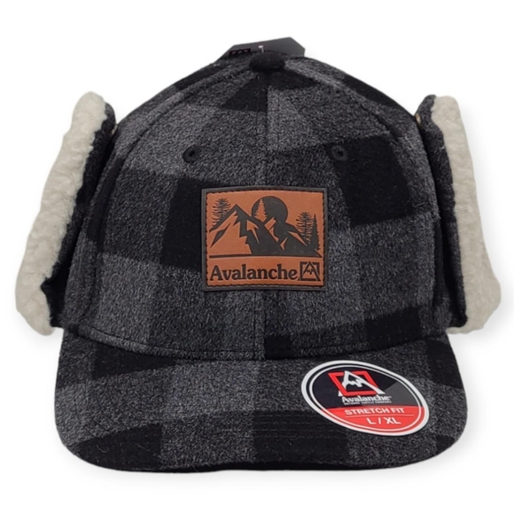 New Mens Avalanche Snapback Cap Hat - Picture 2 of 6